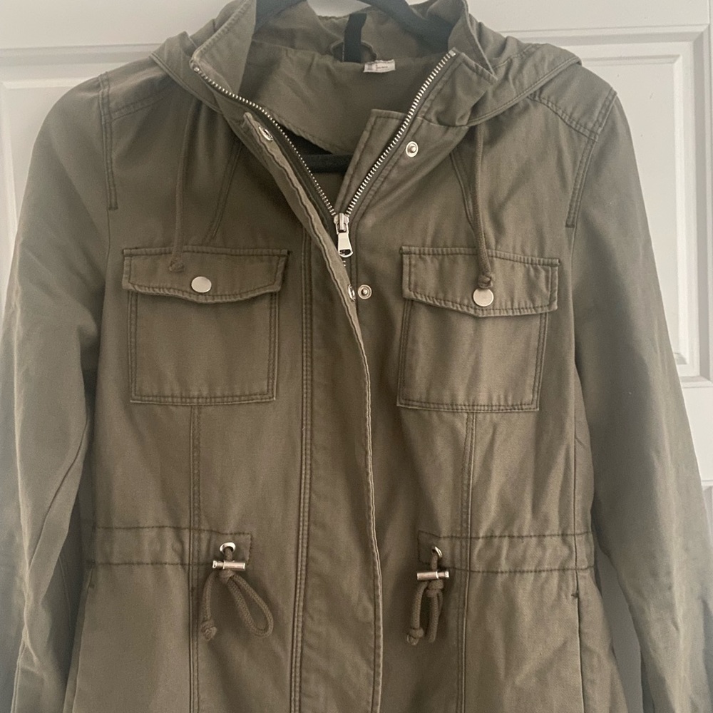 Olive jacket - Picture 2 of 10